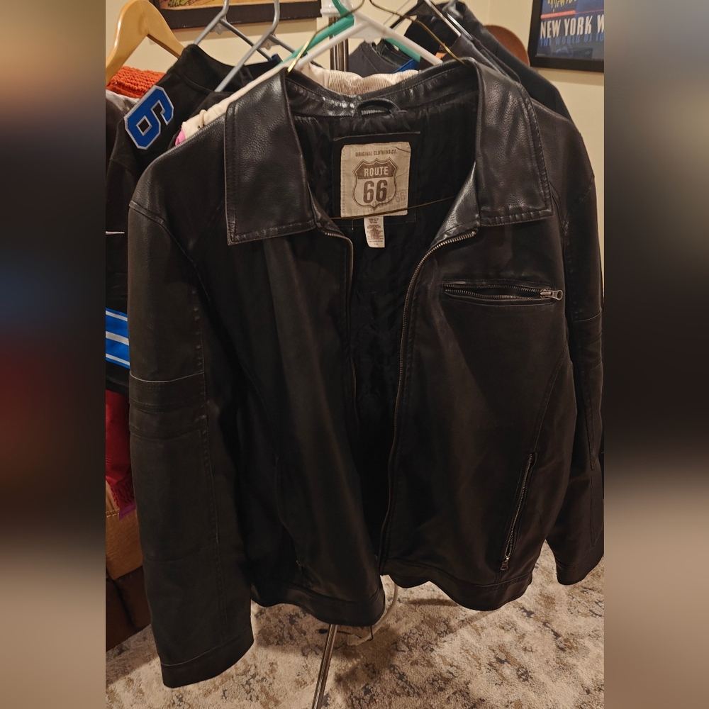 Route 66 Leather Jacket